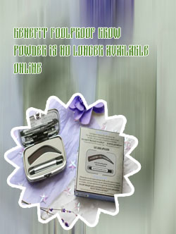 Benefit foolproof brow powder
