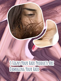Damaged hair products