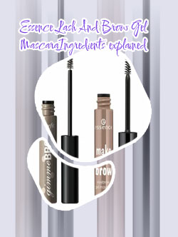 Eyebrow gel mascara essence