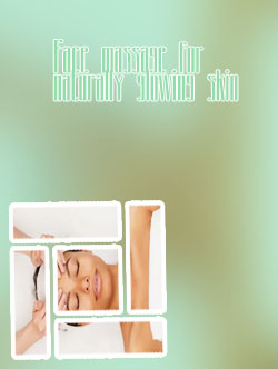 Face massage for glowing skin