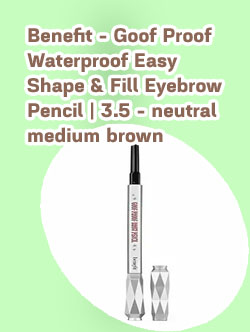Goof proof eyebrow pencil