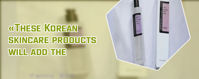 Korean products for whiteheads