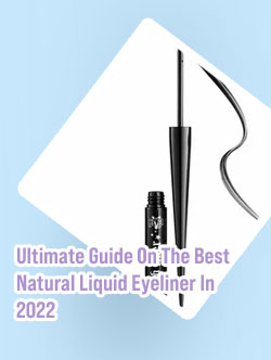 Organic liquid eyeliner