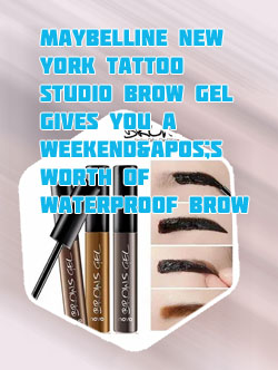 Tattoo brow waterproof gel