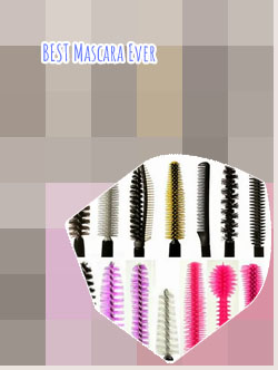 Thin mascara wand