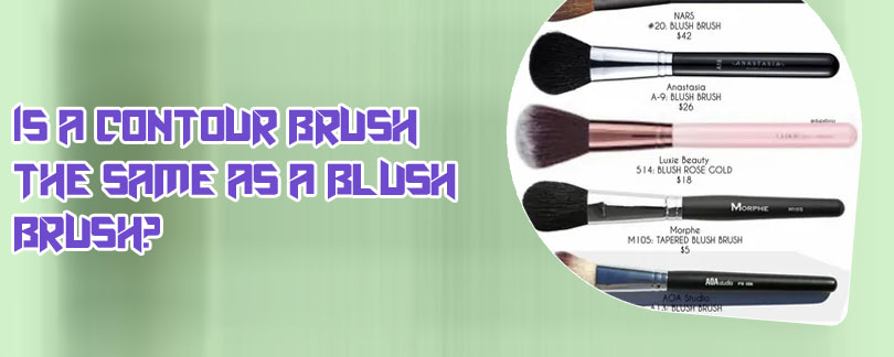 Top blush brush