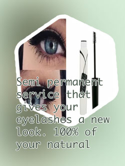 Wet mascara look lash extensions